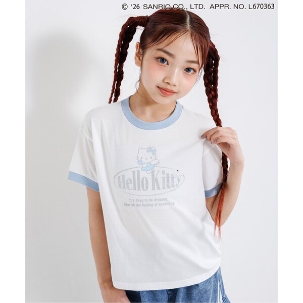 ハローキティ】エンジェルリンガーTシャツ | アルジー(ALGY) | マルイ