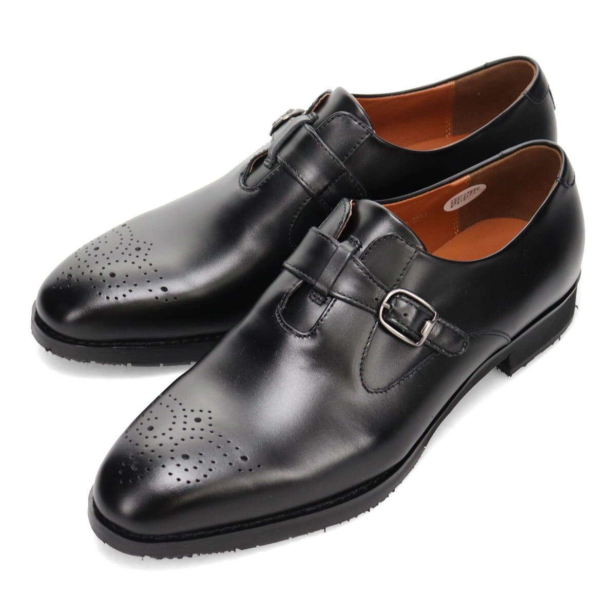 マドラス（madras）/ルーテシア LUTECIA 立体的に見えるラストを使用した軽量モンクストラップ ドレスシューズ ルーテシア LUTECIA 立体的に見えるラストを使用した軽量モンク