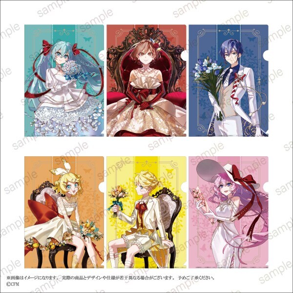 クリアファイル MEIKO MEIKO 20th Anniv.』】A4クリアファイル KIKA ver.＜全6種