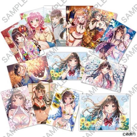 森倉円 イラスト展 ポストカードセット F004 ファッション通販 マルイウェブチャネル