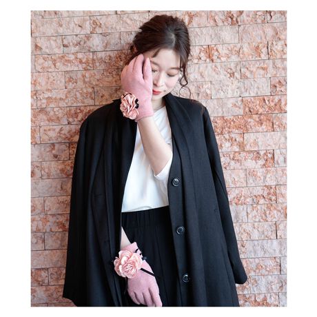 レディースファッション 小物 グローブ 手袋 ピンク デート 上品 サワアラモード Sawa A La Mode Mode 6548 ファッション通販 マルイウェブチャネル