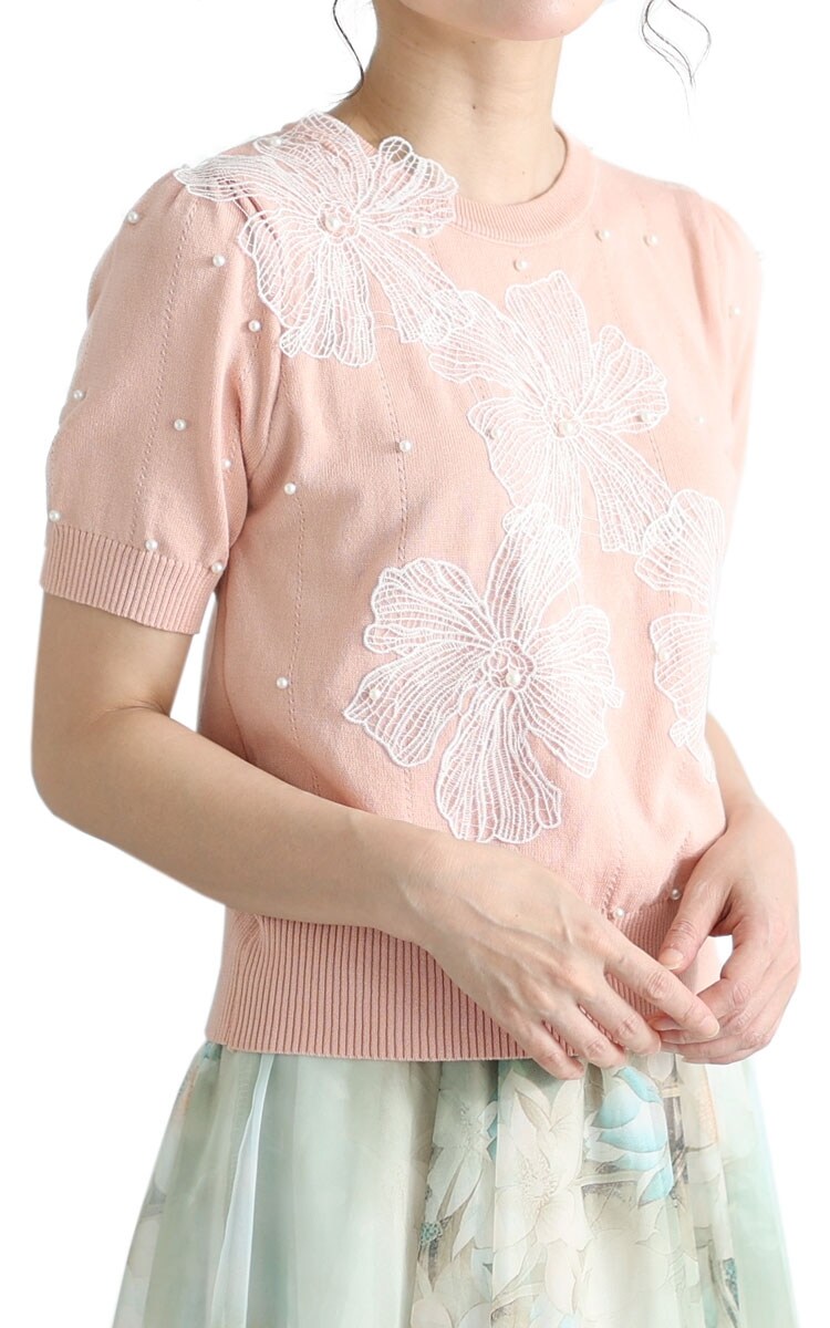 刺繍 ニット 花柄の人気商品・通販・価格比較 - 価格.com