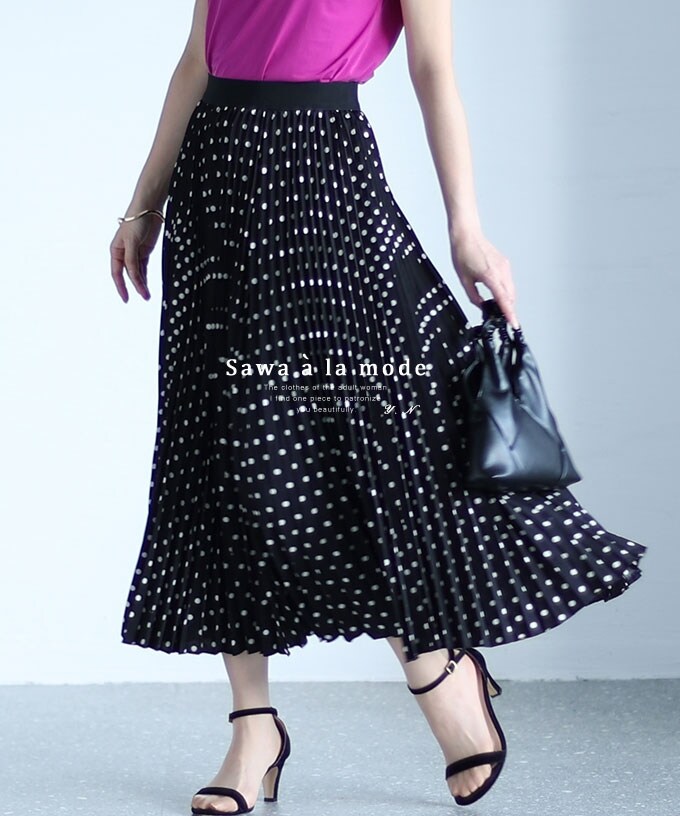 SOLDOUT！ ロペピクニック ドット柄スカート