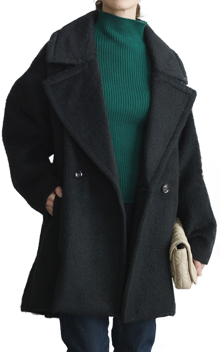 journal standard l'essage ピュアウールブークレコート journal standard L'essage（ジャーナルスタンダードレサージュ