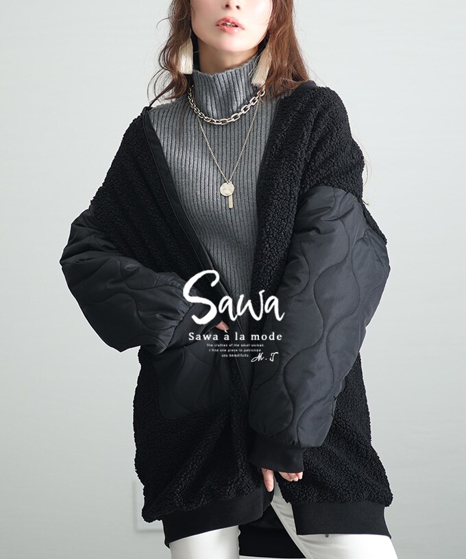 ジャケット】レディース ファッション ブラック 黒 フリル ダブル