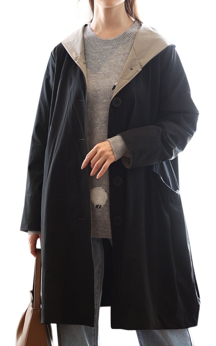 良品　TOCCA トッカ　レインコート TOCCA｜トッカのトピックス「突然の雨やご旅行にも頼もしい