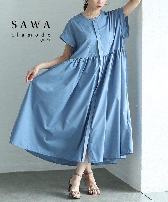 WR91 ROBE フラワーロングシャツワンピース | トゥービーバイ