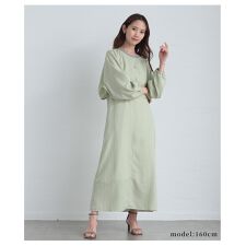 サワアラモード(sawa a la mode)の【セットアップ】 トップス ワンピース 黒 ブラック ライトグリーン ノースリーブ 長袖 セット 夏