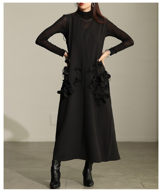 T/R両面起毛 Aラインワンピース | カールパークレーン(Karl Park Lane