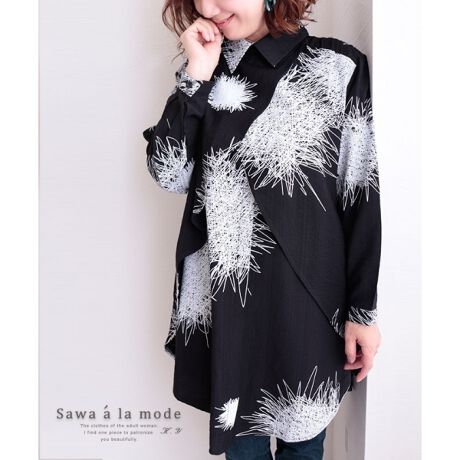 モノトーンのプルオーバーチュニックシャツ レディース ファッション シャツ プルオーバー モダン サワアラモード Sawa A La Mode Mode 6628 ファッション通販 マルイウェブチャネル モノトーンのプルオーバーチュニックシャツ レディース ファッション シャツ プルオーバー モダン サワアラモード Sawa A La Mode Mode 6628 ファッション通販 マルイウェブチャネル
