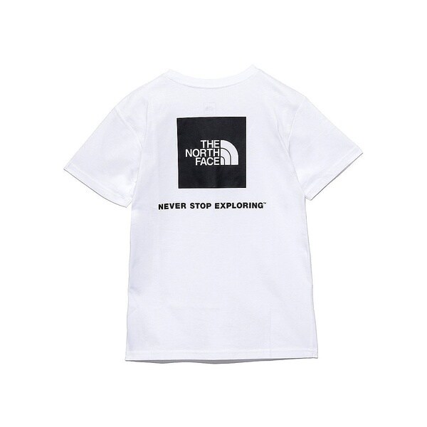 出産祝いなども豊富 ﾄﾚｯｷﾝｸﾞ S Back Square Logo ザ ノース Tee フェイス ショートスリーブバックスクエアロゴティー