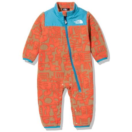 ﾄﾚｯｷﾝｸﾞ B CAMP-BELL FLEECE ROMPERS (ベビーキャンベルフリース 