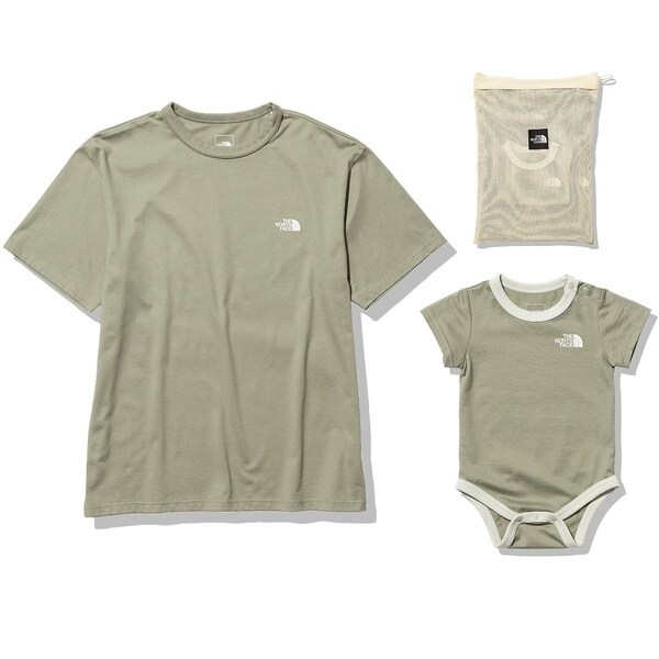 ﾄﾚｯｷﾝｸﾞ CR S/S Tee & Baby Rompers Set (CRショートスリーブ
