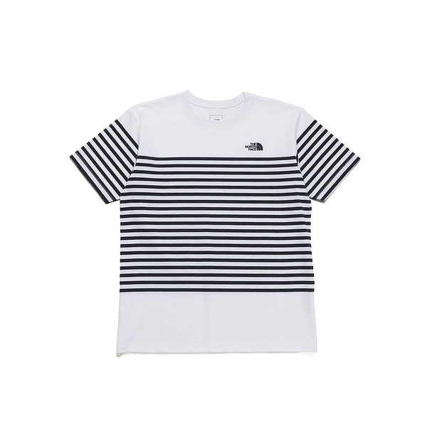 ﾄﾚｯｷﾝｸﾞ S/S Panel Border Tee (ショートスリーブパネルボーダーティー