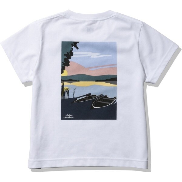 再値下げ】OHGA FRILL short sleeves (White)