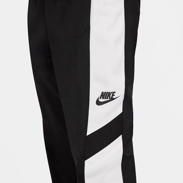 nike tribute poly tracksuit in black