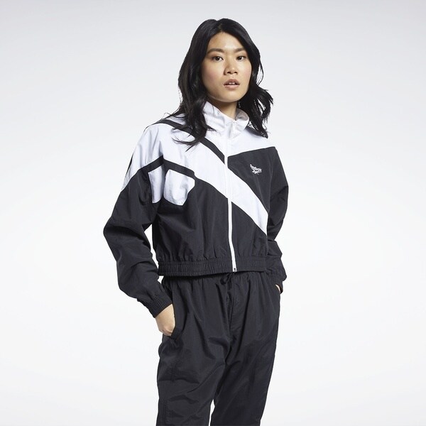 Reebokリーボック トラックジャケット セットアップ ヘリボーン Reebok ジャージ 「REEBOK」 トラックジャケット / 袖ライン