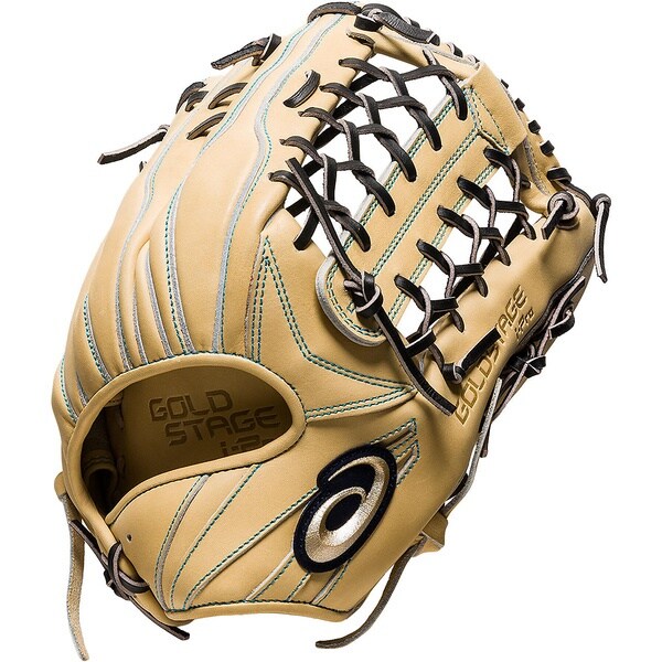 asics 軟式用 GOLDSTAGE I-PRO 外野手用Gキャメル（| asics