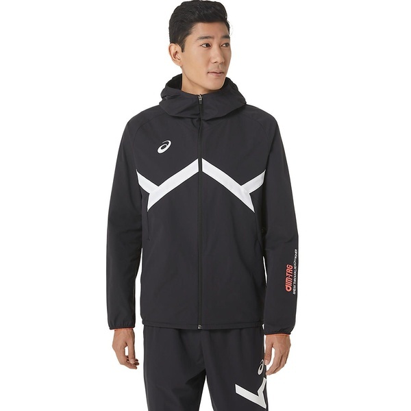 ﾒﾝｽﾞｱﾊﾟﾚﾙ A-I-M STRETCH CLOTH HOODY | アシックス(asics) | 71068407