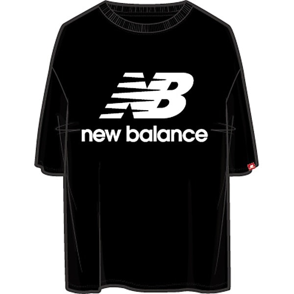 ﾚﾃﾞｨｰｽｱﾊﾟﾚﾙ ESSENTIALS スタックドロゴショートスリーブオーバーサイズＴシャツ | ニューバランス(new balance) |  67728576 | ファッション通販 マルイウェブチャネル