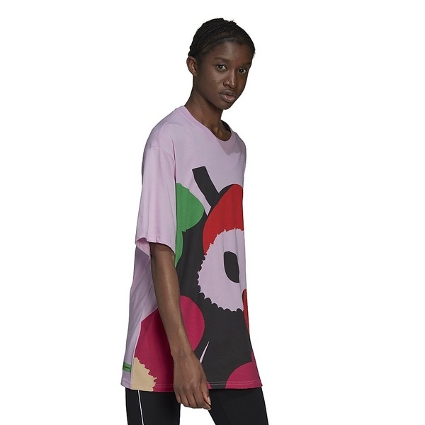 ﾚﾃﾞｨｰｽｱﾊﾟﾚﾙ マリメッコ グラフィック 半袖Tシャツ / W Marimekko