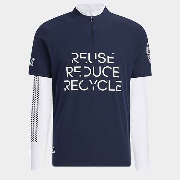 adidas REUSE REDUCE RECYCLE シャツ 2点セット
