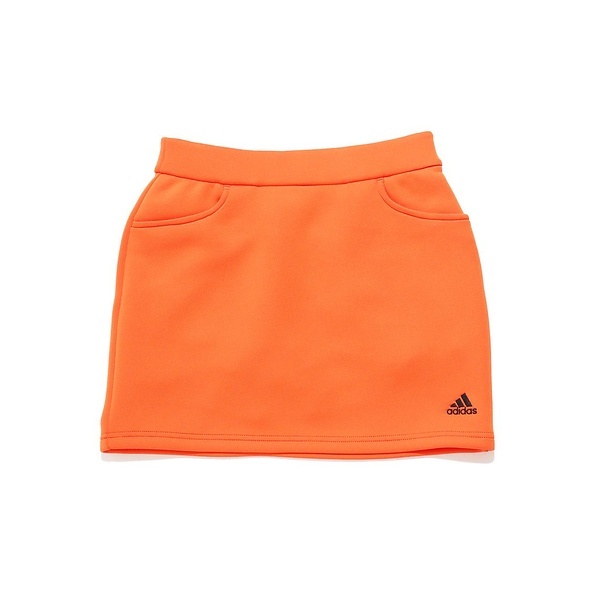 [マルイ]ゴルフ ビックアディダスロゴ ダンボールニット ストレッチスカート/アディダス（adidas） セミインパクトオレンジ
