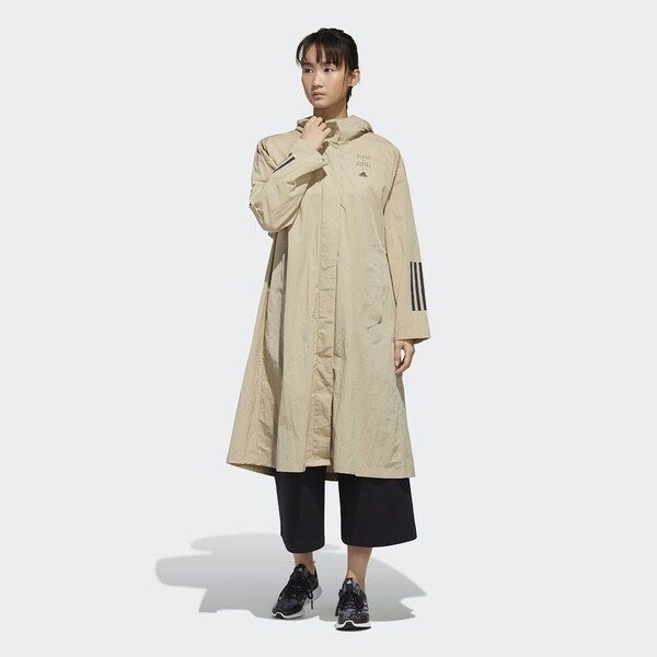 ﾚﾃﾞｨｰｽｱﾊﾟﾚﾙ W STYLE ウーブン LONG COAT | アディダス(adidas