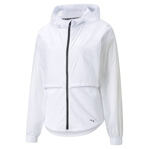 all white windbreaker