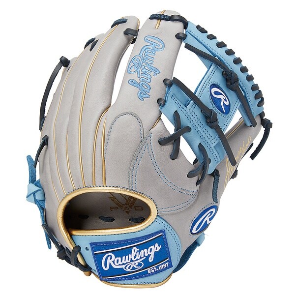 ﾍﾞｰｽﾎﾞｰﾙ 軟式 HYPER TECH R2G COLORS GOLD N62-グレー/サックス