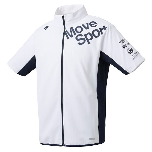 デサント クーリストクロス スタンドジャケット MOVE SPORT 吸汗速乾 UVカット(UPF15) 放熱クーリング DMMPJF16 デサント DESCENTE メンズ クロスジャケット クーリストクロススタンド
