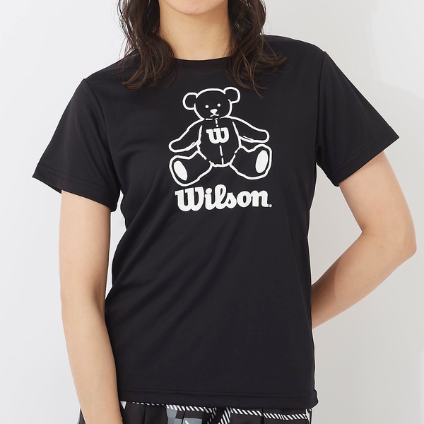 ﾗｹｯﾄｽﾎﾟｰﾂ ＷＩＬＳＯＮＬビッグロゴドライＴ | ウィルソン(wilson