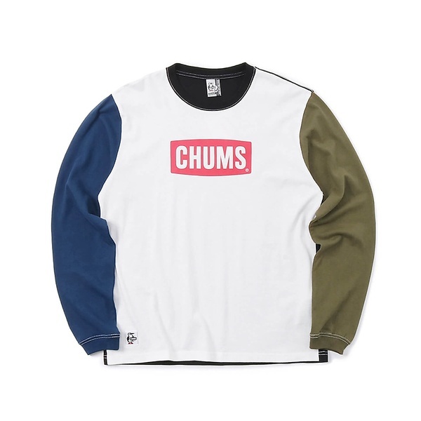 ﾄﾚｯｷﾝｸﾞ CHUMS Logo L/S T-Shirt (チャムス ロゴ L/S Ｔシャツ