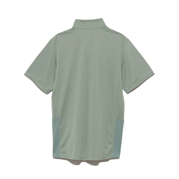 激安アウトレット!】 1881 LeCENT 日本製 ハーフジップシャツ ブラウン