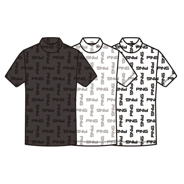 ｺﾞﾙﾌ ロゴプリントハイネックシャツ | その他のブランド(other