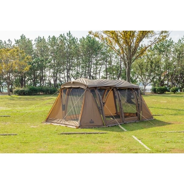 TARAS BOULBA キャタピラー2ルームシェルター　ジュニア2 TARAS BOULBAタラスブルバ キャタピラー2ルームシェルター ジュニア テント