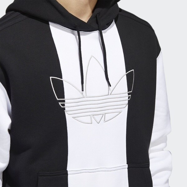 adidas originals off court trefoil hoodie
