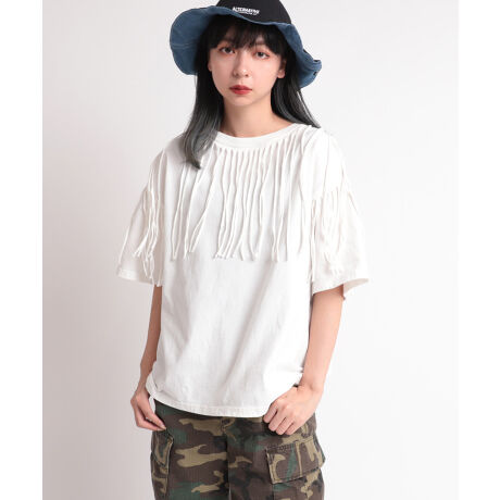 フリンジtシャツ アールエヌエー Rna ファッション通販 マルイウェブチャネル Cb002 515 35 01