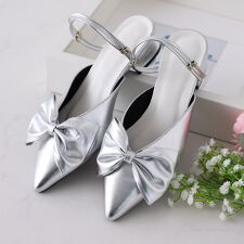 【26春夏新作カラー追加】2WAYポインテッドトゥリボンストラップミュールパンプス