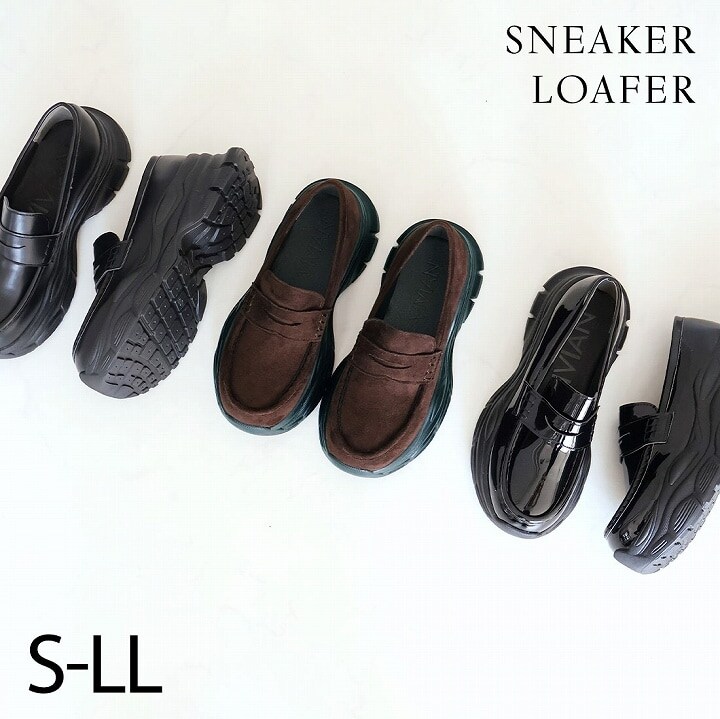 25秋冬新作カラー追加】厚底スニーカーローファー | ヴィヴィアン