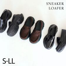 ヴィヴィアン(Vivian)の【25秋冬新作カラー追加】厚底スニーカーローファー