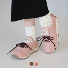 【25秋冬新作】やわらかソールダブルシューレーススニーカー