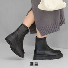 【25秋冬新作】厚底ストレッチブーツ