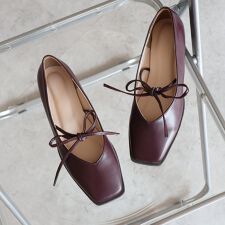 【25秋冬新作】【yumi.コラボ】華奢リボンフラットシューズ