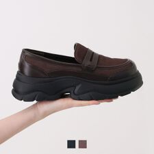 【26春夏新作】厚底メッシュスニーカーローファー