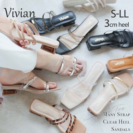 新色登場 スクエアトゥメニー華奢ストラップクリアヒールサンダル ヴィヴィアン Vivian V0375sm ファッション通販 マルイウェブチャネル 新色登場 スクエアトゥメニー華奢ストラップクリアヒールサンダル ヴィヴィアン Vivian V0375sm ファッション通販 マルイウェブチャネル