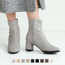 ヴィヴィアン(Vivian)の【25秋冬新作カラー追加】スクエアトゥストレッチショートブーツ