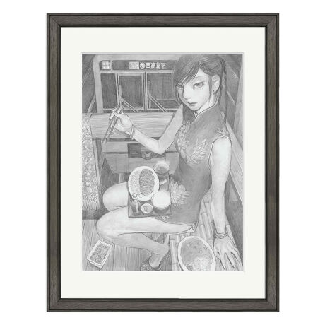 楽園展】直筆サイン入りB4キャラファイングラフ：沙村広明 | キャラ 