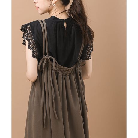 ガルゼダブルストラップキャミワンピース アール ピー エス R P S ファッション通販 マルイウェブチャネル