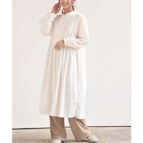 チャイナ釦バンドカラーワンピース アール ピー エス R P S ファッション通販 マルイウェブチャネル